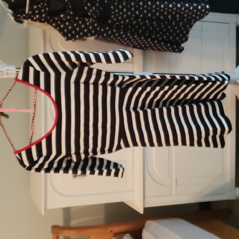 B&W Striped Dress